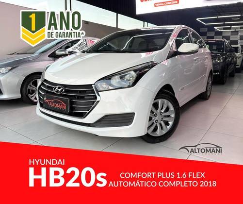 HYUNDAI HB20S 1.6 COMFORT PLUS 16V FLEX 4P AUTOMÁTICO